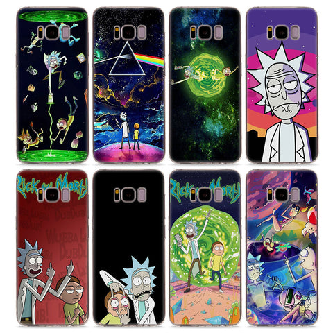 Rick and Morty Silicone Phone Case