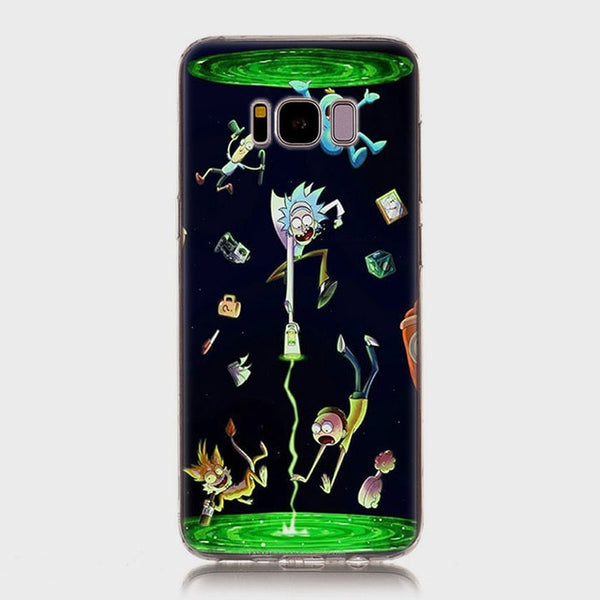 Rick and Morty Silicone Phone Case