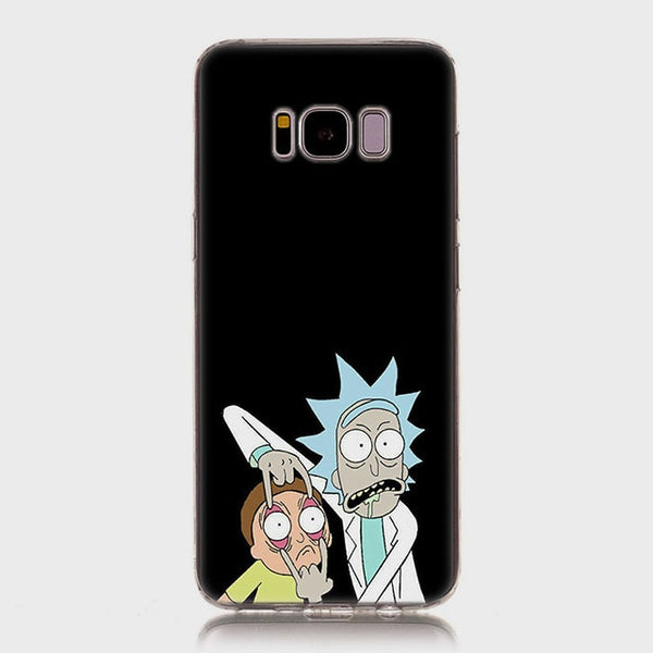 Rick and Morty Silicone Phone Case