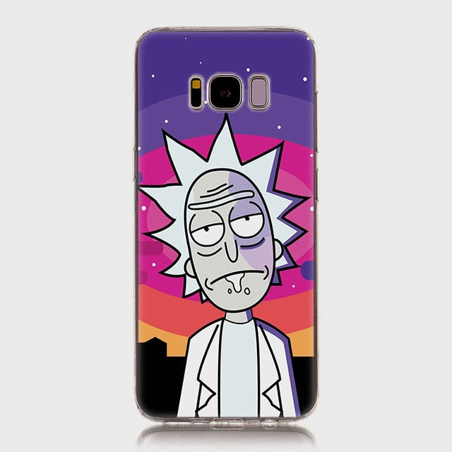 Rick and Morty Silicone Phone Case