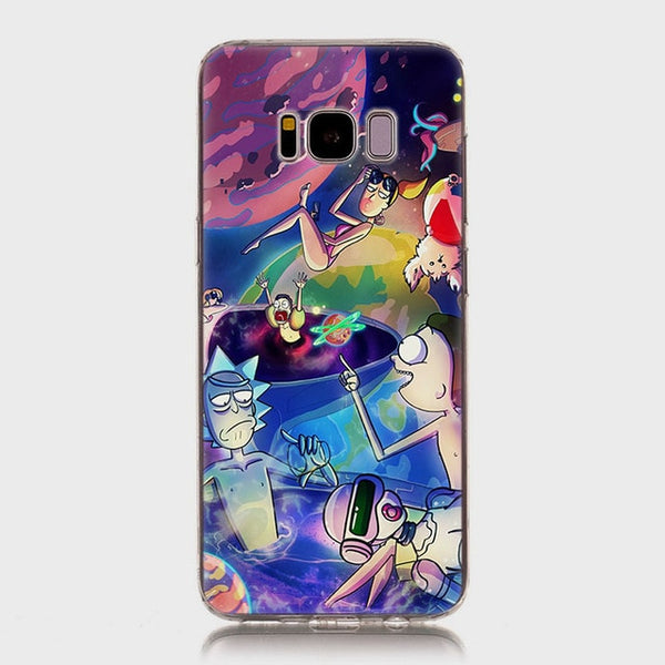 Rick and Morty Silicone Phone Case