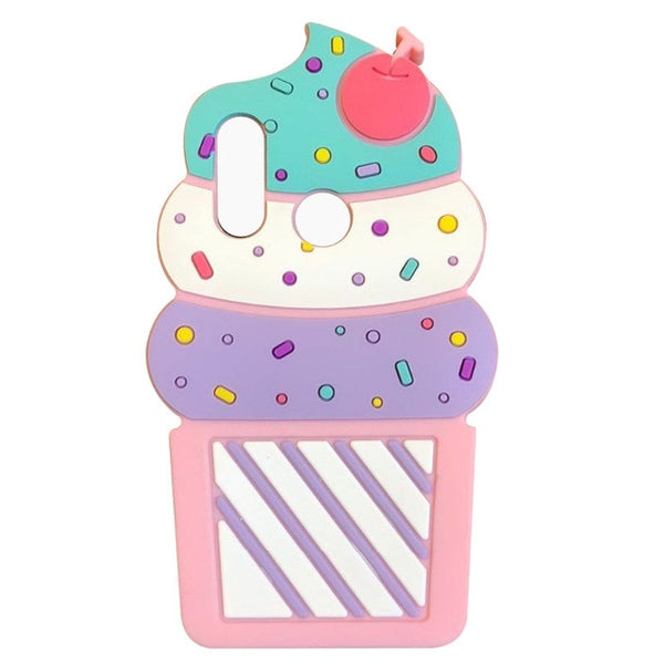 Huawei 3D Cute Cartoon Cat Cases
