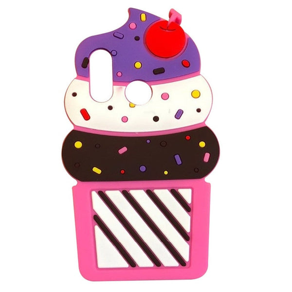 Huawei 3D Cute Cartoon Cat Cases