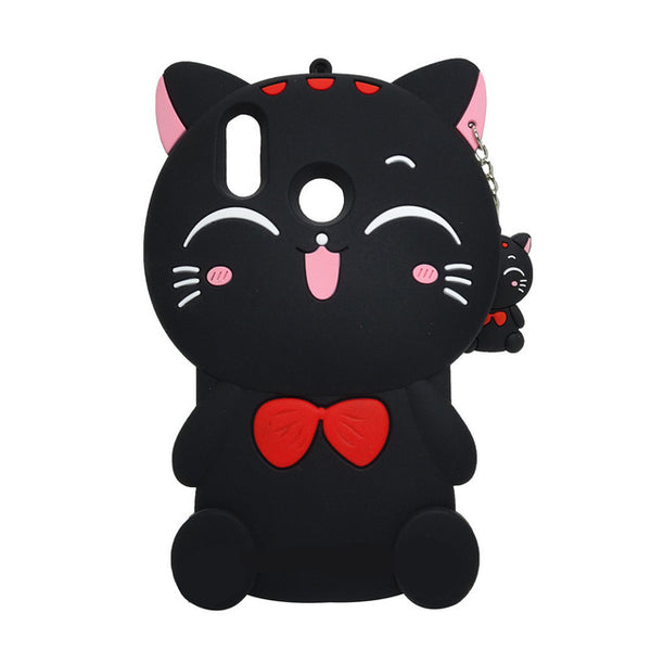 Huawei 3D Cute Cartoon Cat Cases