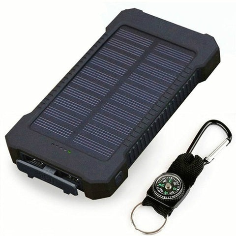 Portable Waterproof 30000mAh Solar Powerbank