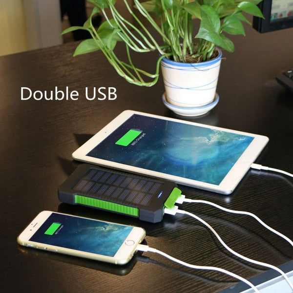 Portable Waterproof 30000mAh Solar Powerbank