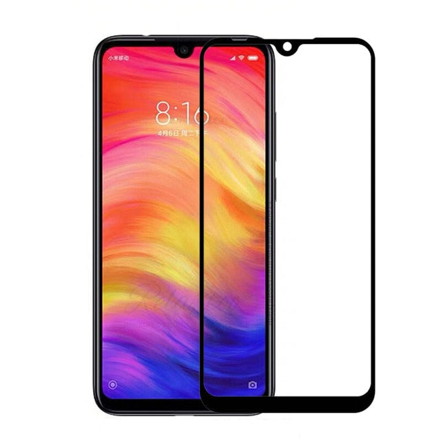 Xiaomi redmi note 7 Full cover Tempered Glasss Case