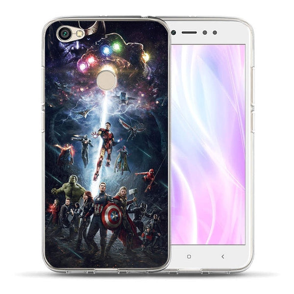 Xiaomi Luxury Marvel Heros Case