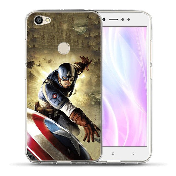 Xiaomi Luxury Marvel Heros Case