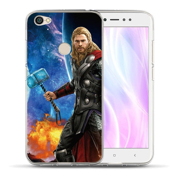 Xiaomi Luxury Marvel Heros Case