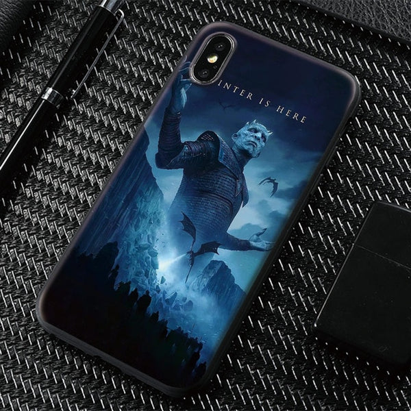 Game of Thrones season 8 Tempered Glass Phone Case