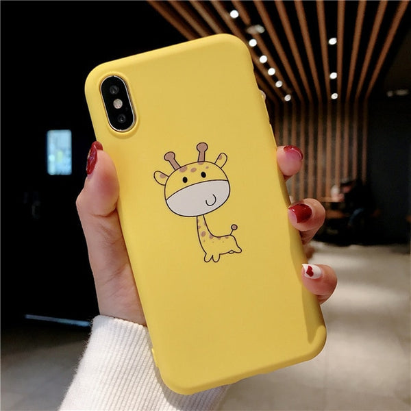 Cartoon Finger Funny Banana Case