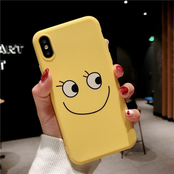 Cartoon Finger Funny Banana Case