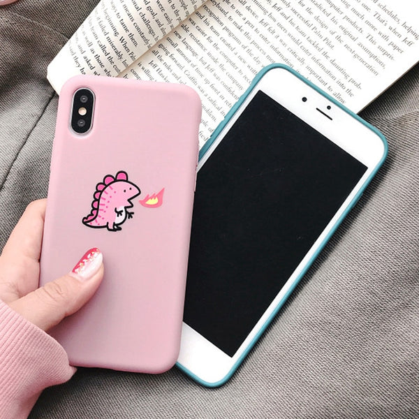 Cute couple Fire Dragon  Cases