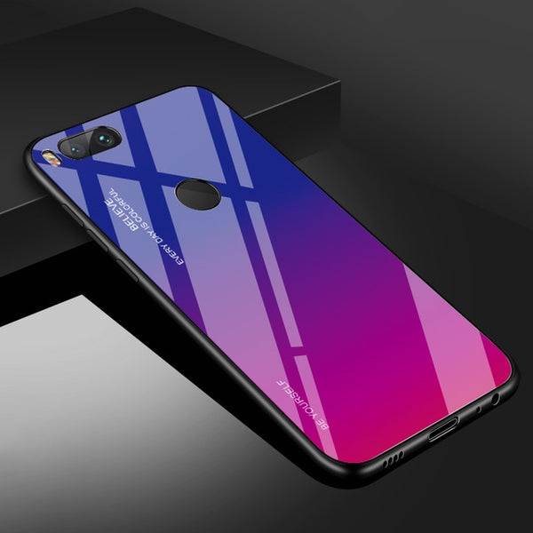 Xiaomi Gradient Tempered Glass Case