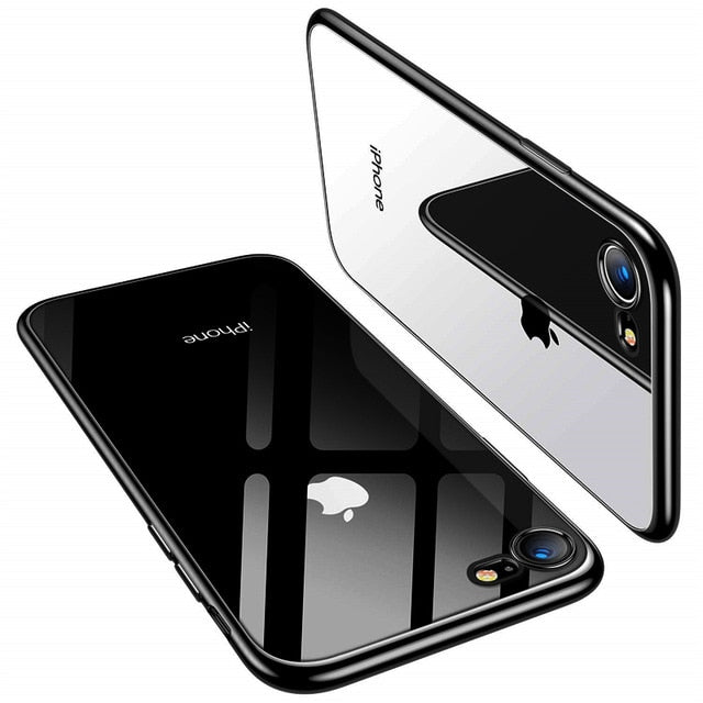 Silicone Soft Coque Luxury TPU Full Clear Back Cover case