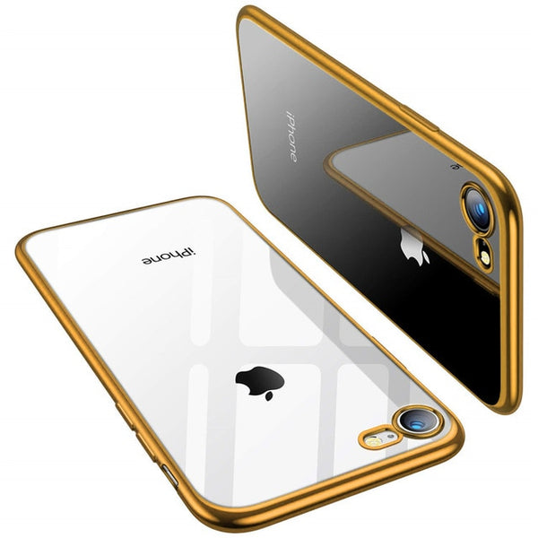 Silicone Soft Coque Luxury TPU Full Clear Back Cover case