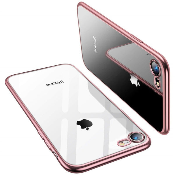 Silicone Soft Coque Luxury TPU Full Clear Back Cover case