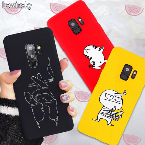 Funny Cat Soft TPU Silicone Phone Case