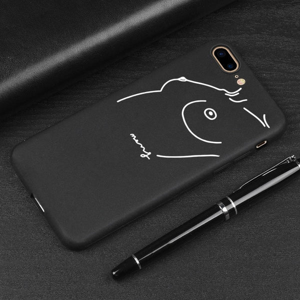 Funny Cat Soft TPU Silicone Phone Case