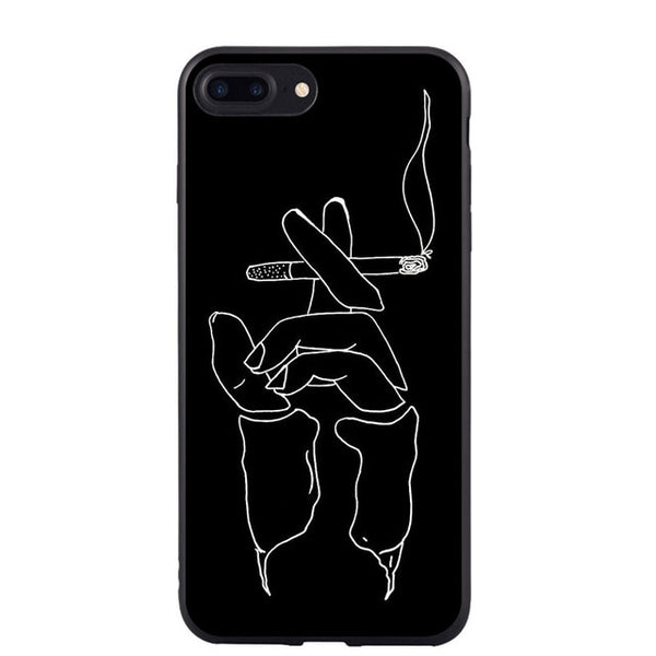 Funny Cat Soft TPU Silicone Phone Case