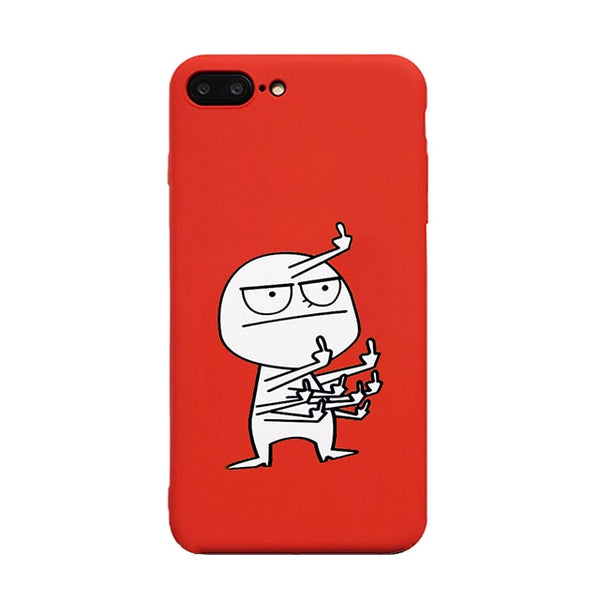 Funny Cat Soft TPU Silicone Phone Case