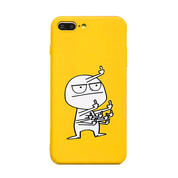 Funny Cat Soft TPU Silicone Phone Case