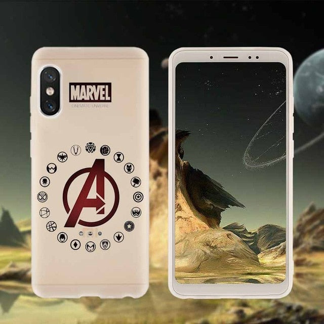 Xiaomi Luxury Marvel Comics Case