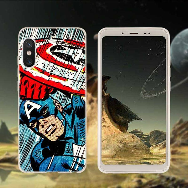 Xiaomi Luxury Marvel Comics Case