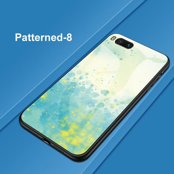 Huawei Colorful Tempered Glass Case