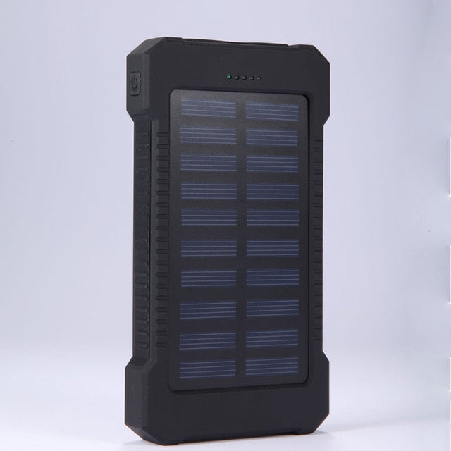 Portable Solar Waterproo fPower Bank 20000mAh