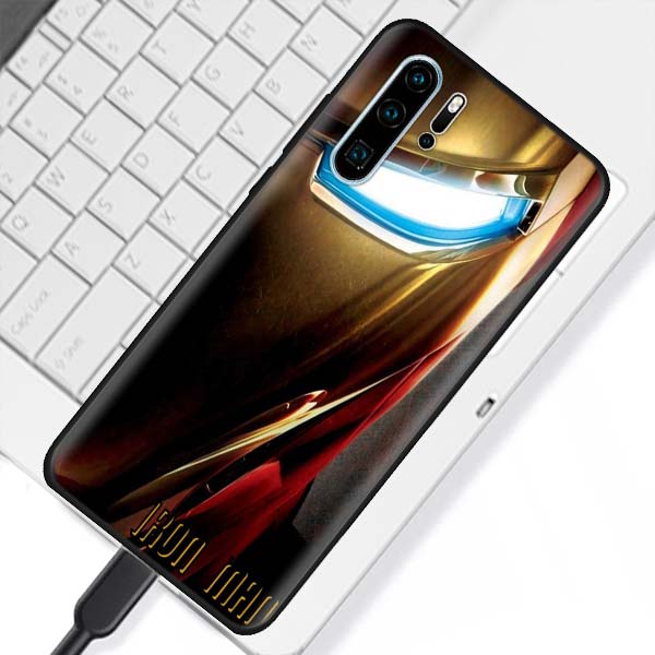 Huawei Marvel Black Soft Case