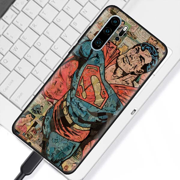 Huawei Marvel Black Soft Case