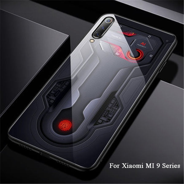 Xiaomi Painted Tempered Glass Case