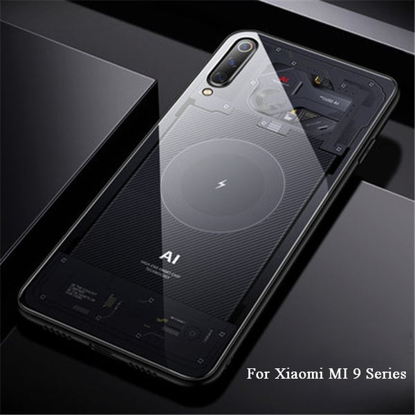 Xiaomi Painted Tempered Glass Case