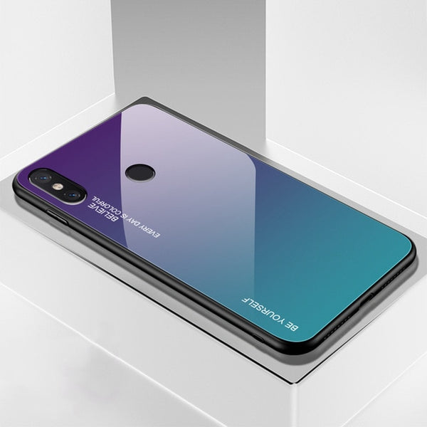 Xiaomi Gradient Tempered Glass Case