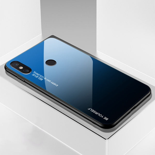Xiaomi Gradient Tempered Glass Case