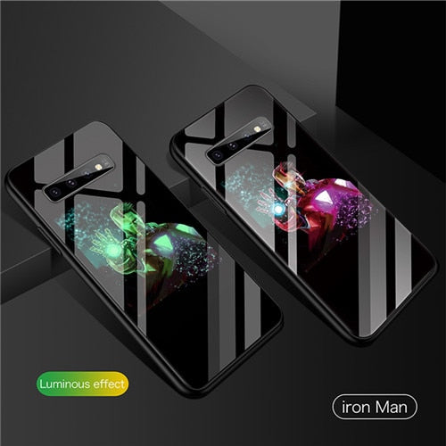 Marvel Avengers  Tempered Glass Case