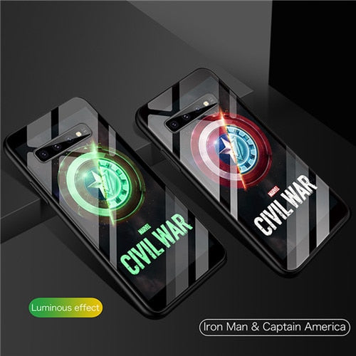 Marvel Avengers  Tempered Glass Case