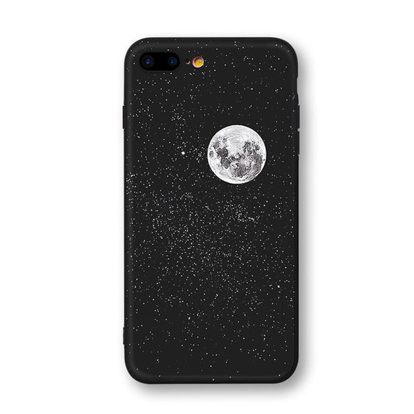 Space Moon Astronaut Phone Cases
