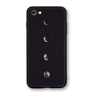 Space Moon Astronaut Phone Cases