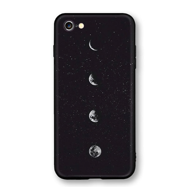 Space Moon Astronaut Phone Cases