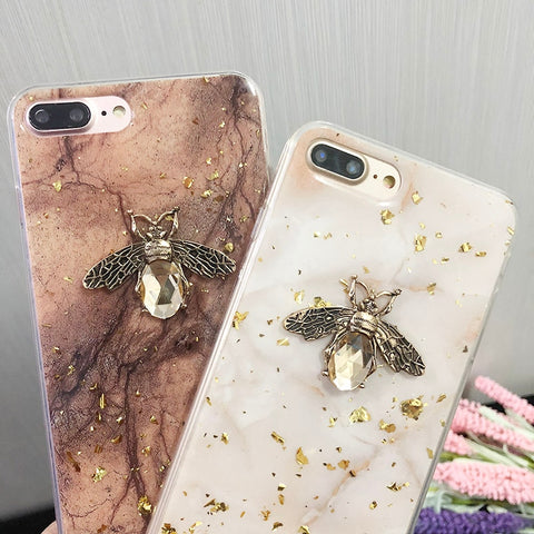 Huawei Gold Foil Glitter Soft TPU Case