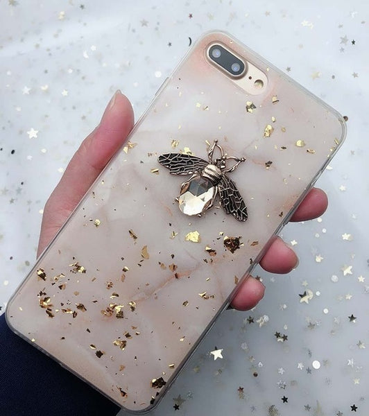 Huawei Gold Foil Glitter Soft TPU Case
