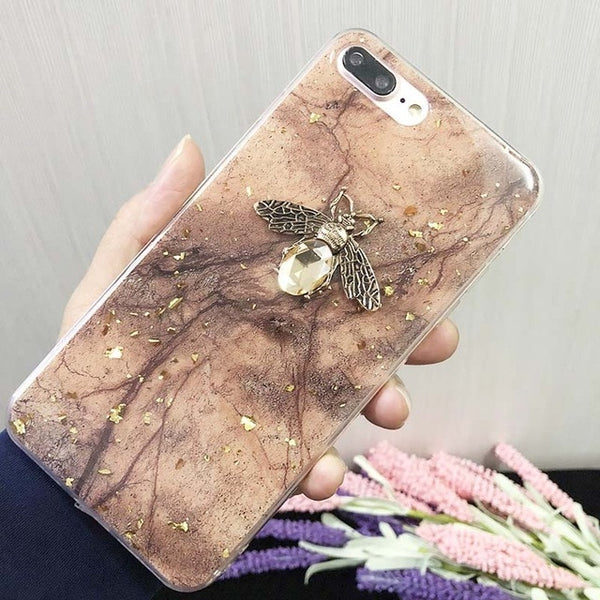 Huawei Gold Foil Glitter Soft TPU Case