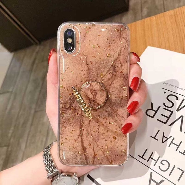 Huawei Gold Foil Glitter Soft TPU Case