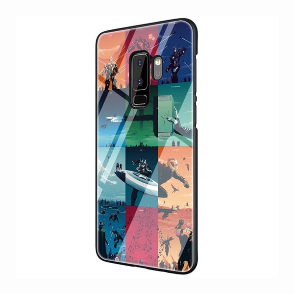 Marvel Superheroes Tempered Glass