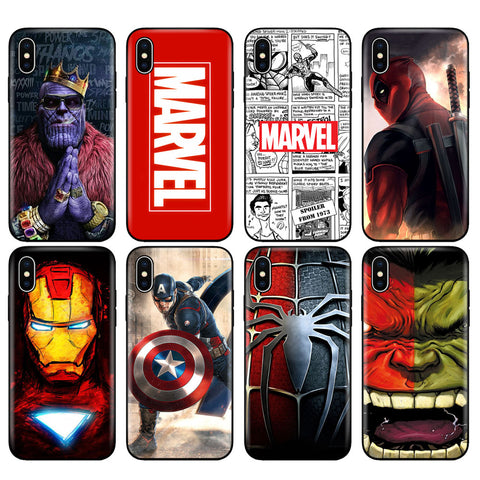 Marvel Avengers captain ironman thanos cases