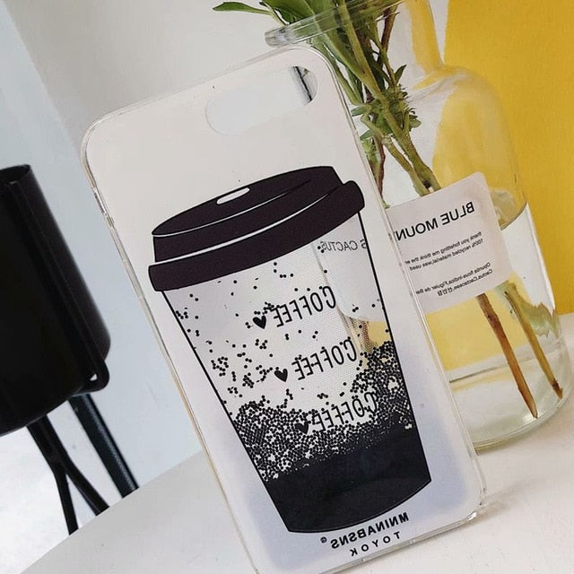 Coffee liquid Sand Phone Case