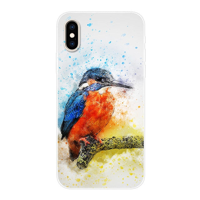 Soft Silicone Cartoon Phone Case